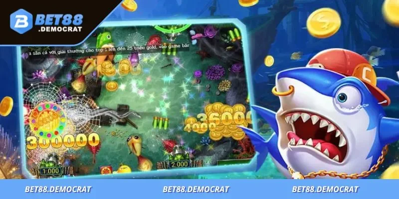 Hình ảnh bắn cá được thiết kế sinh động đẹp mắt đến bất ngờ