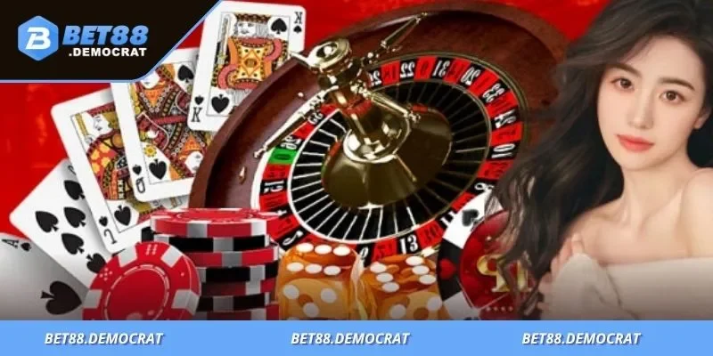 Người chơi roulette tập trung đặt cược tại bàn quay